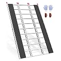 VNN Tri-fold Motorcycle Ramp for Pickup Truck, 85L x54 W Aluminum Loading Ramp