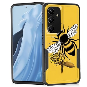 for galaxy s25 plus caseheavy duty dual layer hybrid hard pc soft rubber shockproof protective rugged bumper case for samsung galaxy s25 plus 67 inch 2025honey bee