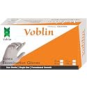 Latex Examination Hand Gloves, Pack of 100, Large Size, Medical Disposable Gloves Non-Sterile and Less Powdered, White