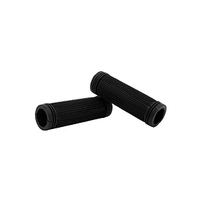 vocado black rubber bike comfort riding soft small dotted handle grip covers bike and scooty universal for all bikes and scooty set of 2
