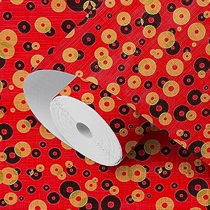 kitchen drawercabinet shelf matpvc materialadjustable size 5 meter roll red - cdoj2-p23-5m