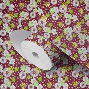 kitchen drawercabinet shelf matpvc materialadjustable size 5 meter roll red - mdoj3-p027-5