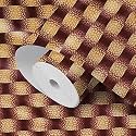 Kitchen Drawer/Cabinet Shelf Mat|PVC Material|Adjustable Size 10 Meter Roll, Brown - CDOJ2-P32-10M