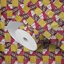 Kitchen Drawer/Cabinet Shelf Mat|PVC Material|Adjustable Size 10 Meter Roll, Red - MDOJ3-P055-10