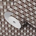 Kitchen Drawer/Cabinet Shelf Mat|PVC Material|Adjustable Size 10 Meter Roll, Brown - CDOJ2-P03-10M