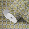 Kitchen Drawer/Cabinet Shelf Mat|PVC Material|Adjustable Size 10 Meter Roll, Yellow - MDOJ3-P041-10