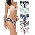 voenxe Womens Underwear Seamless Hipster,No Show Ladies Bikini Panties