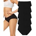 voenxe Womens Underwear Seamless Hipster,No Show Ladies Bikini Panties