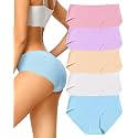 voenxe Womens Underwear Seamless Hipster,No Show Ladies Bikini Panties