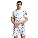 Vogaan Men39s Cotton Short Sleeve Tracksuit Summer