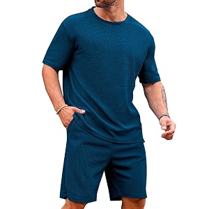 Vogaan Mens T-Shirt and Shorts Set