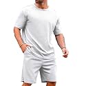 Vogaan Men39s T-Shirt and Shorts Set 