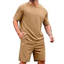 Vogaan Men39s T-Shirt and Shorts Set 