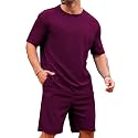 Vogaan Men39s T-Shirt and Shorts Set 
