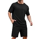 Vogaan Men39s T-Shirt and Shorts Set 