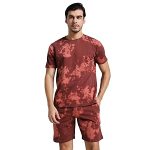 Vogaan Mens Cotton Short Sleeve Tracksuit Summer