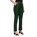 Vogaan Women39s Cotton Silk Pant Half-Elasticated