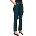 Vogaan Women39s Cotton Silk Pant Half-Elasticated