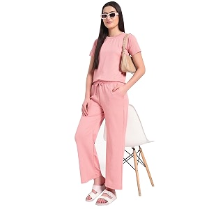 Vogaan Womens Summer 2 Piece Co-Ord Set