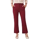 Vogaan Women High Rise High Waist Trousers