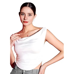 VOGARD Women Stretchable Sleeveless Regular Fit Crop