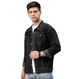 VOGATI Mens Denim Jacket