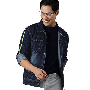 VOGATI Mens Denim Jacket
