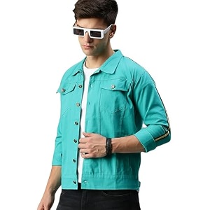 VOGATI Mens Denim Jacket