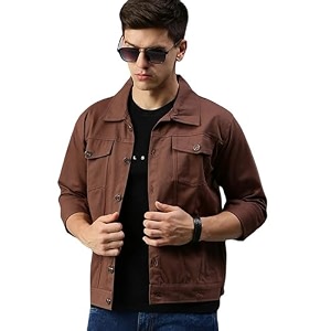 VOGATI Mens Denim Jacket