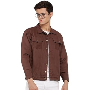 VOGATI Mens Denim Jacket