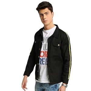 VOGATI Mens Denim Jacket