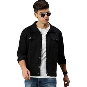 VOGATI Mens Denim Jacket
