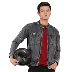 VOGATI Mens Denim Jacket