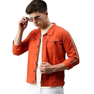VOGATI Mens Denim Jacket