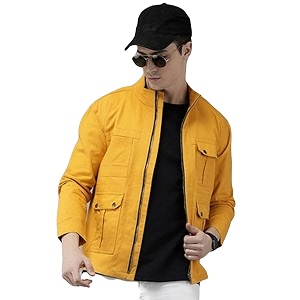 VOGATI Mens Denim Jacket