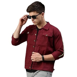 VOGATI Mens Denim Jacket