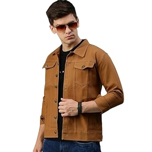 VOGATI Mens Denim Jacket