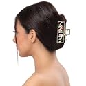 Vogue Hair Accessories Gold Fancy Party Big Size Clutcher Hair Claw Clip For Girls and Women