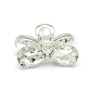 vogue hair accessories hair clip hair claw clutcher for girls and women - silver vha_7