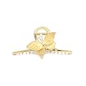 Vogue Hair Accessories Hair Clip Hair Claw Clutcher For Girls And Women - Gold (Vha_6)