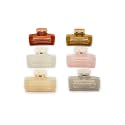 Vogue Hair Accessories Plastic Hair Claw Hair Clip For Girls And Women Set Of 6 (Vog_41)