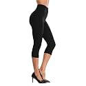 VOGUEMAX Women39s Capri Leggings High Waist Soft