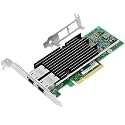 Vogzone 10Gb PCIe 2.1 X8 NIC for Intel X540-T2, Dual RJ45 Ports Adapter