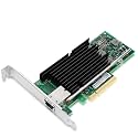 Vogzone 10Gb PCI-E NIC Network Card for Intel X540-T1,100MbE/1GbE/10GbE Copper Single RJ45 Port, with Intel X540 Chip,10GbE PCI Express 2.1 X8 Ethernet Adapter Support Windows/Linux/VMware