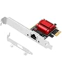 Vogzone for RTL8125B 2.5GbE PCIe2.0 x1 NIC, Single RJ45 2.5GBASE-T Adapter