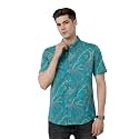 VOI Jeans Men39s Teal Slim Fit Shirt