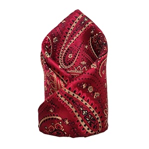 voici france men39s pocket square checked amp paisley design free size microfiber satin fabric