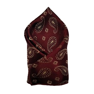 voici france men39s pocket square checked amp paisley design free size microfiber satin fabric