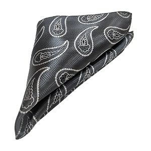 voici france men39s pocket square checked amp paisley design free size microfiber satin fabric