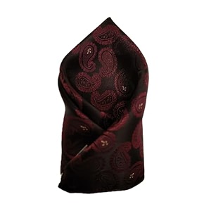 voici france men39s pocket square checked amp paisley design free size microfiber satin fabric